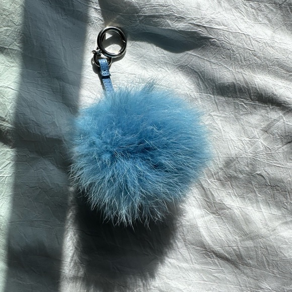 Fendi light blue Pom Pom - Picture 3 of 6
